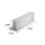 Блок D600 B3,5 F100 625х150х200 газобетонный перегородочный — изображение 2