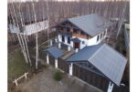 Металлочерепица "Квинта плюс3D" ("Kvinta plus3D") 0,5 Rooftop Бархат RAL 7024 мокрый асфальт — изображение 4