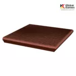 Клинкерная ступень угловая Paradyz Cloud Rosa 330x330x11 мм