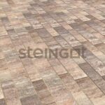 Тротуарная плитка Steingot Домино, микс размеров