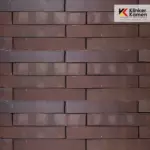 Клинкерный кирпич Laterem Antique №72.8 Коричневый с белыми подпалинами 290x85x50 мм