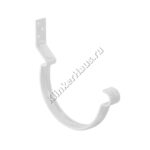 Крюк крепления желоба короткий Aquasystem D125 мм, GreenCoat Pural BT, RR 20 (белый)
