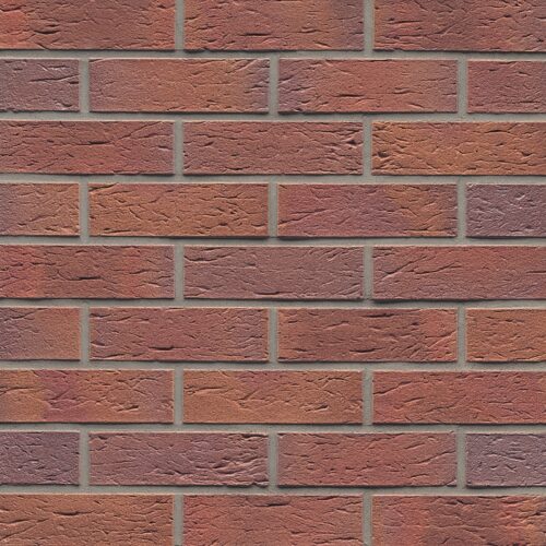 Клинкерный кирпич MUHR NF 04 Rotbraun-bunt rustik, NF 240x115x71 мм