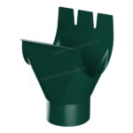 Воронка выпускная МЕТАЛЛ ПРОФИЛЬ  PUR D150/100 Ral 6005