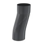 S-обвод Aquasystem D90 мм, GreenCoat Pural BT, RR 23 (серый)