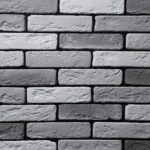 Гипсовая плитка под кирпич Air Stone Токио А01.30, серая