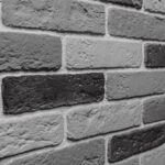 Гипсовая плитка под кирпич Air Stone Токио А01.30, серая — изображение 3