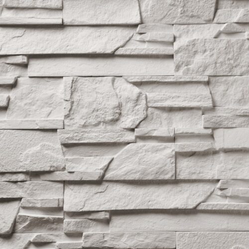 Гипсовая плитка под камень Air Stone Вирджиния А22, белая