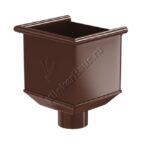 Воронка водосборная Aquasystem D100 мм, GreenCoat Pural BT, RAL 8017 (коричневый)