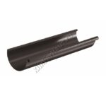Желоб водосточный 3м Aquasystem D125 мм, GreenCoat Pural BT matt, RR 32 (коричневый)